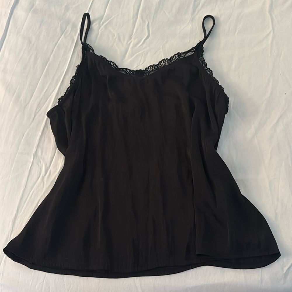 Hollister Black Lace tank top size small